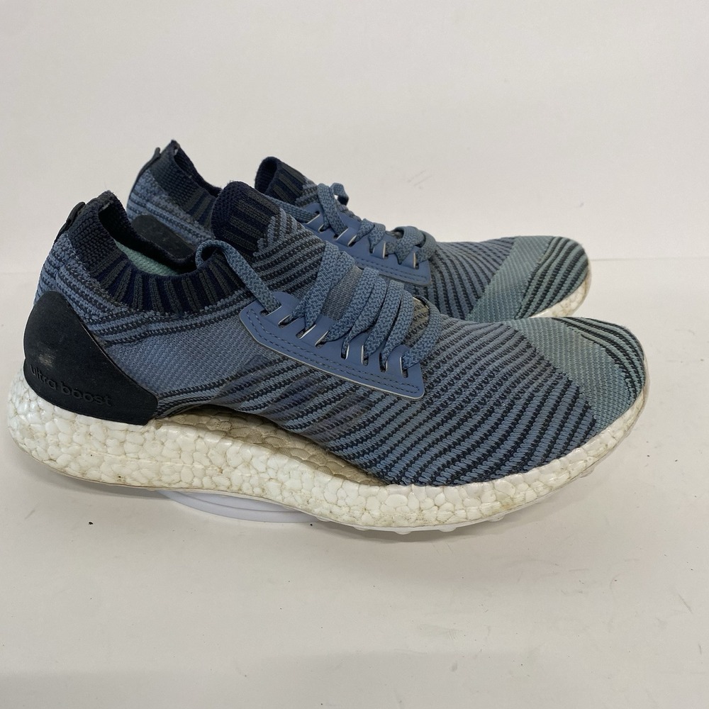 Adidas Shoes Women Size 8 Ultraboost x Parley Blue Athletic Running Sneaker 4113